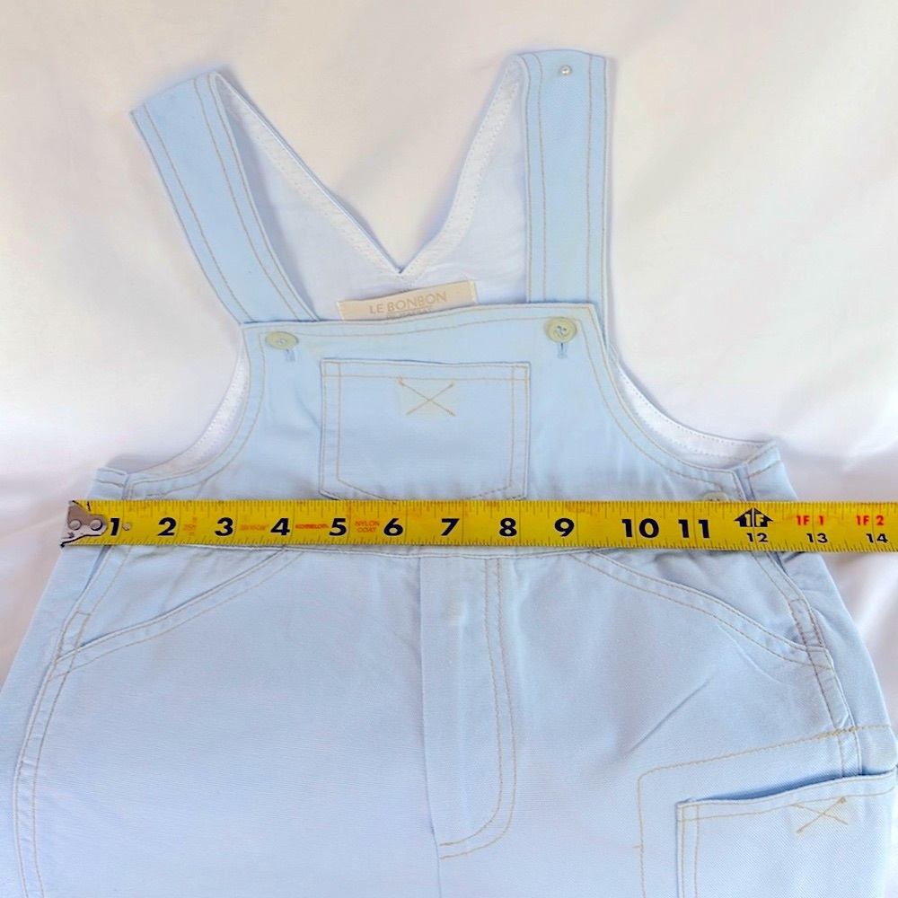 NWOT VINTAGE (2002) LeBonbon De Mafrat Italian Brand Boy’s Overall Size 2 Blue - Picture 11 of 13
